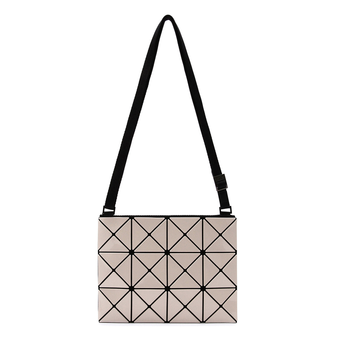 Bao Bao Issey Miyake Beige Lucent Crossbody Bag