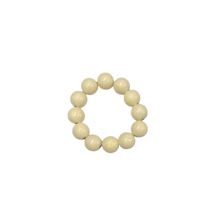 WOODEN BEADS STRETCH BRACELET