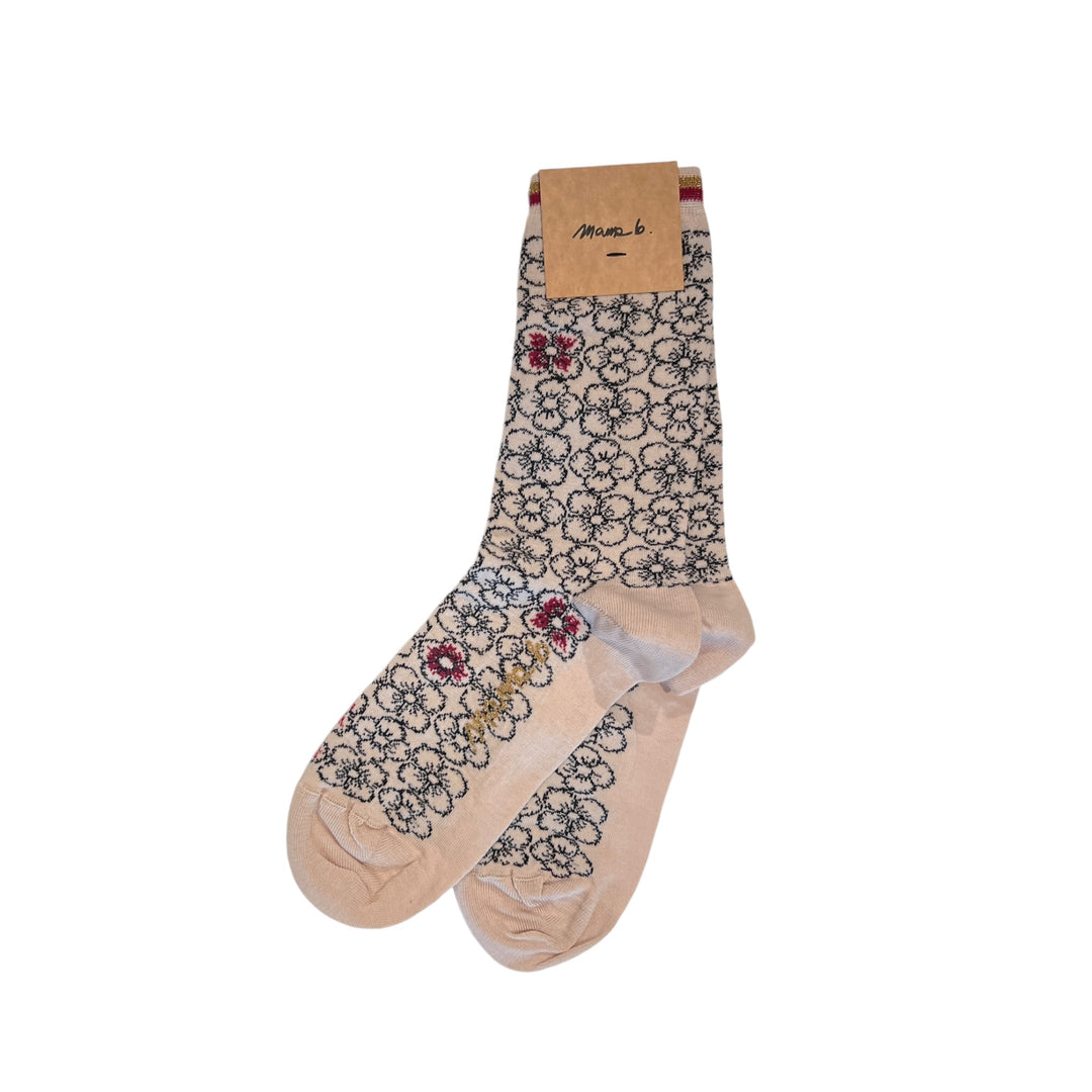 BASSO SOCKS FLOWER PRINT