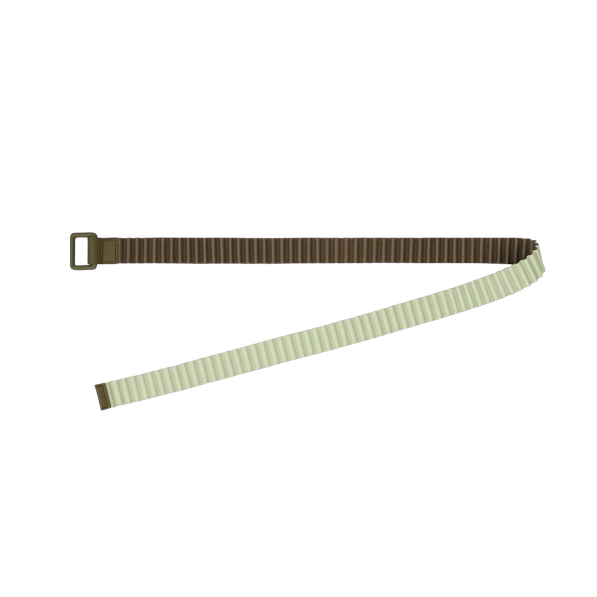 TWO COLOR PLEATS BELT – MIO