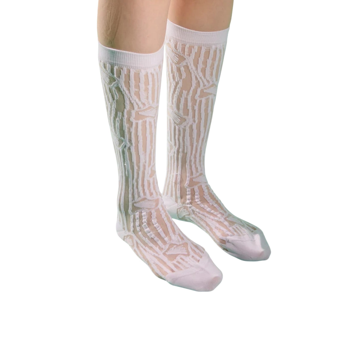 DAFFODILS TRANSPARENT SOCKS FEMME