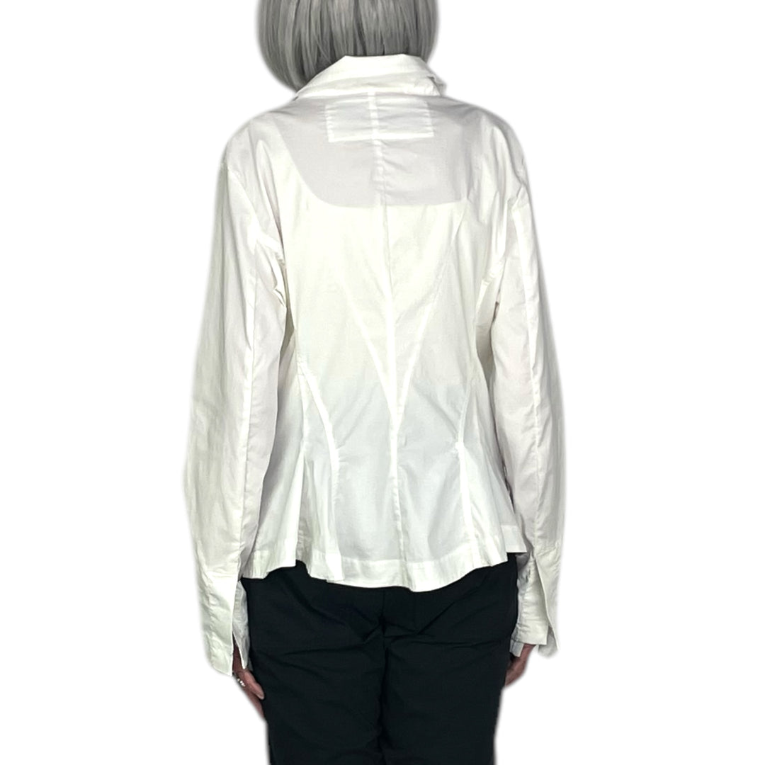 SHAPED JACKET W/MESH TRIM