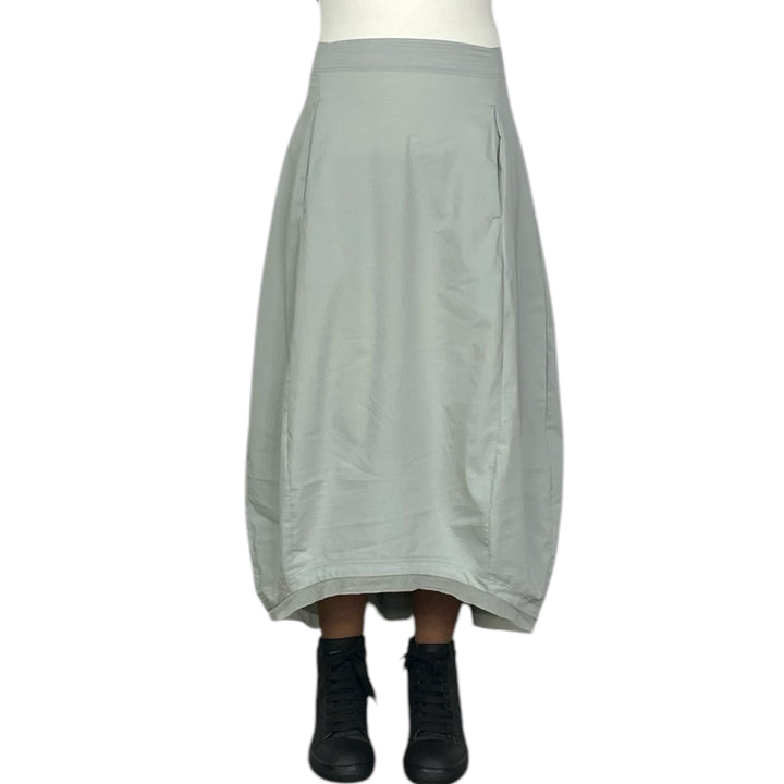 SKIRT W/MESH TRIM