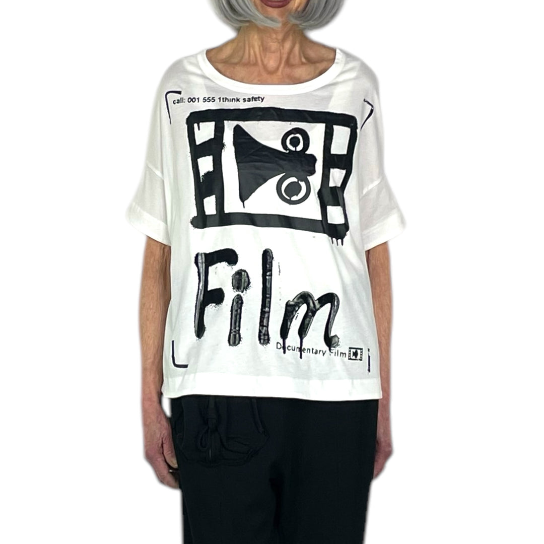 FILM PRINT S/S TEE