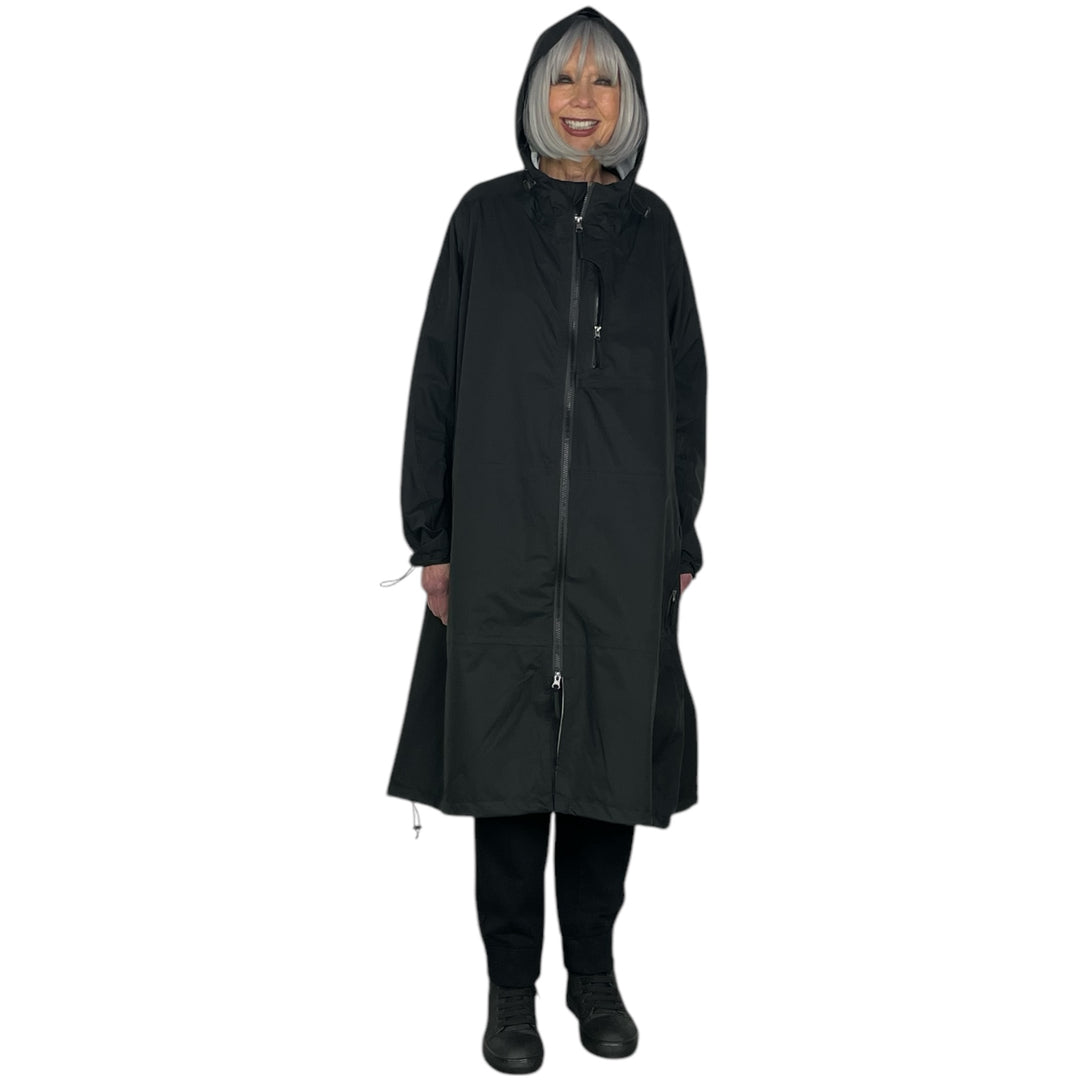 HOODED WATERPROOF COAT