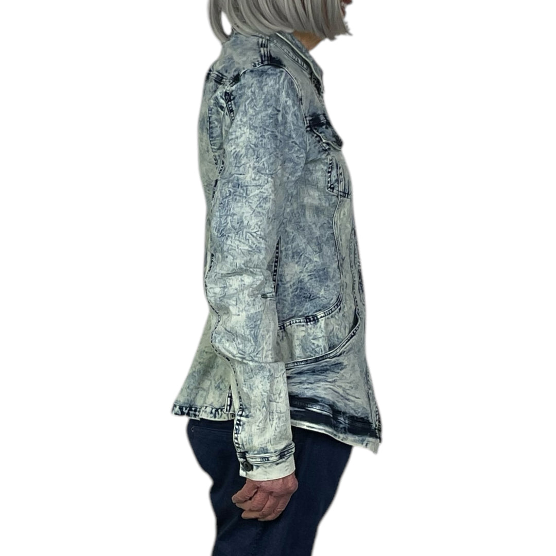 STRETCH DENIM JACKET