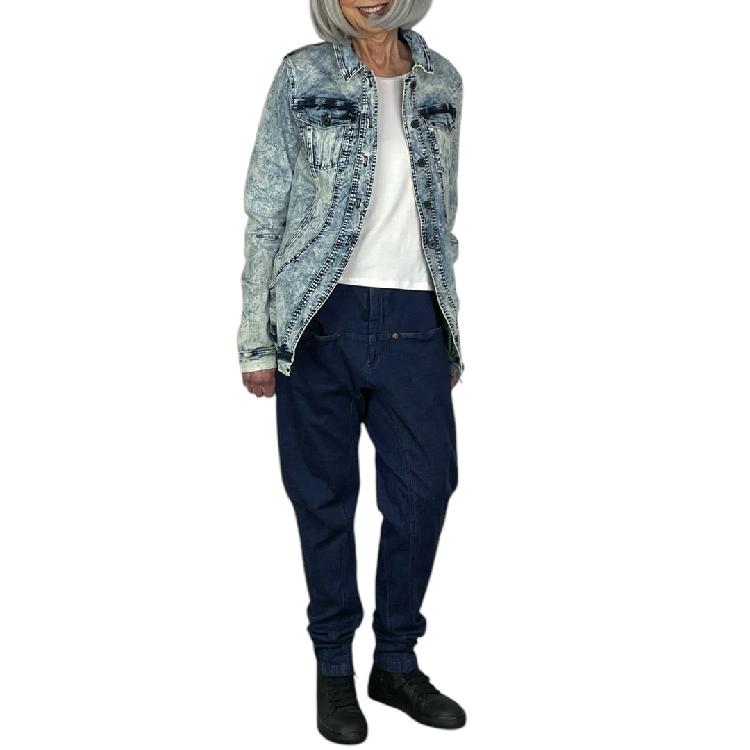 STRETCH DENIM JACKET