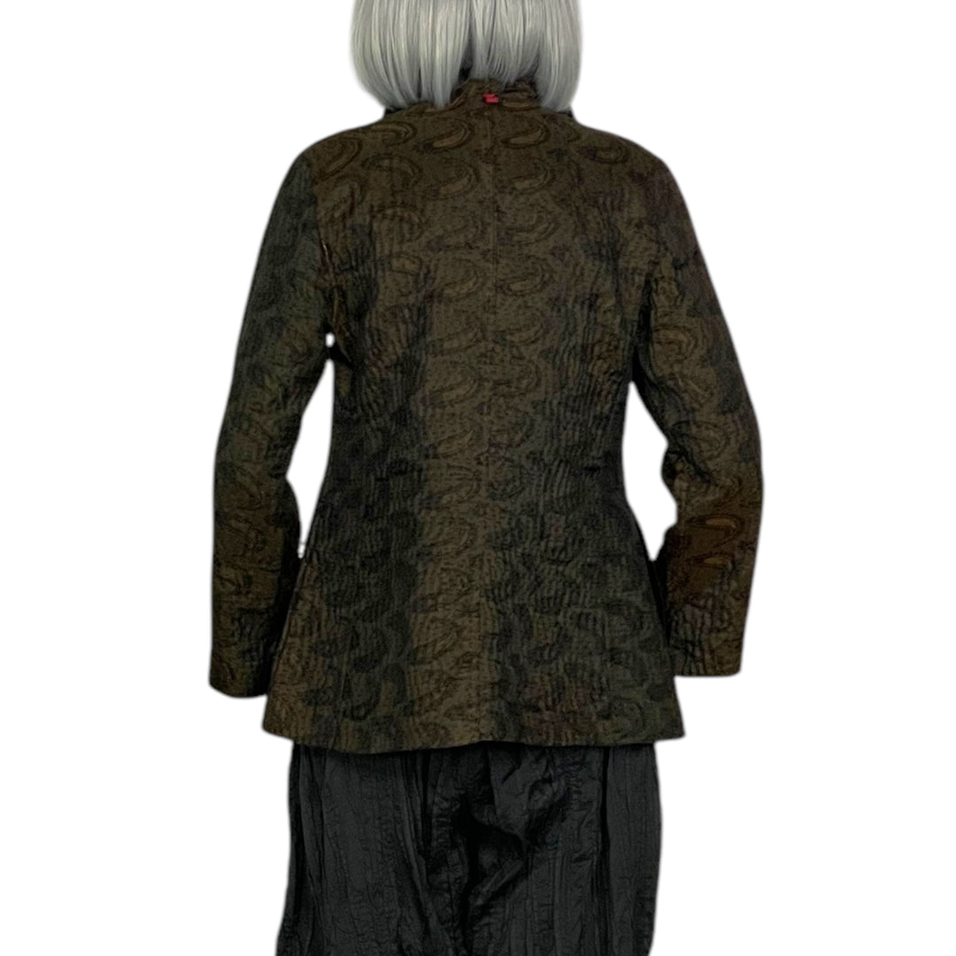 JACQUARD SHORT JACKET