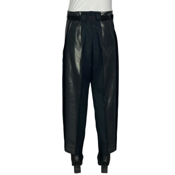 TUCKED FOIL PANT