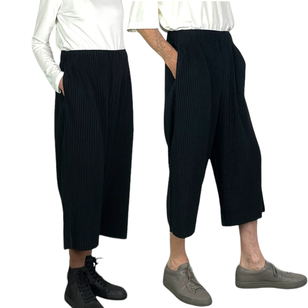 PLEATS BOTTOMS 1 CROP PANT