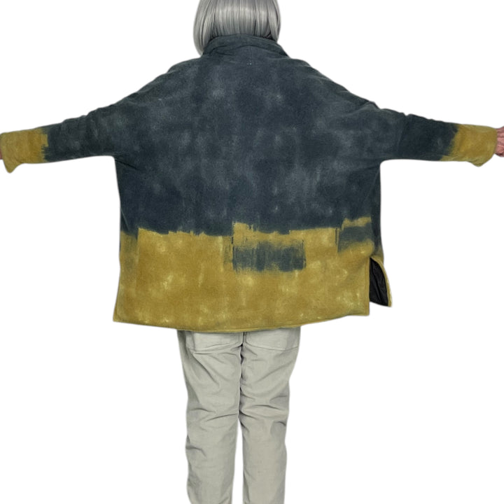 ROMEO PAINTED CASHMERE PUFFER JACKET