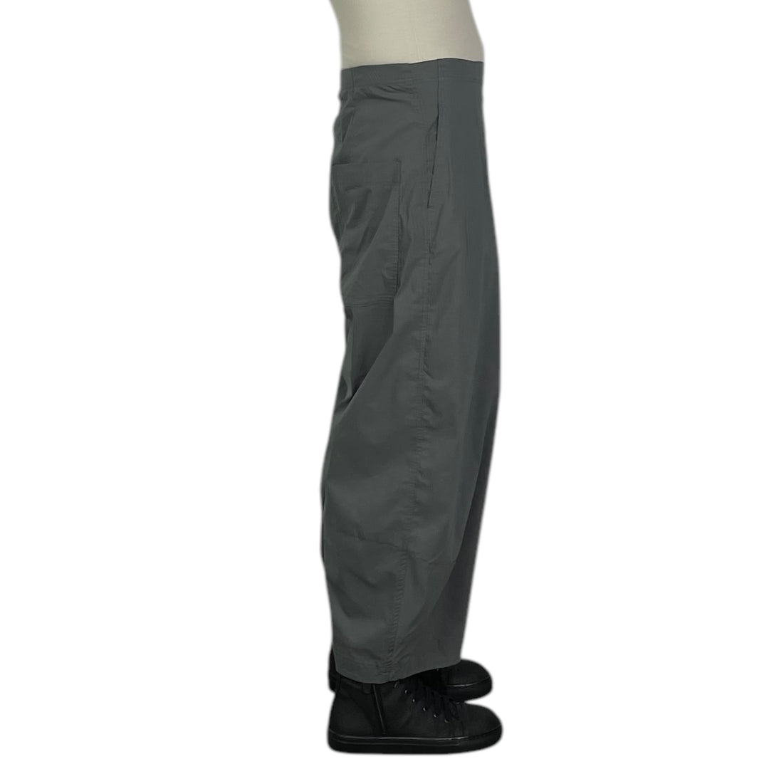 CURVED LEG CARGO TROUSER