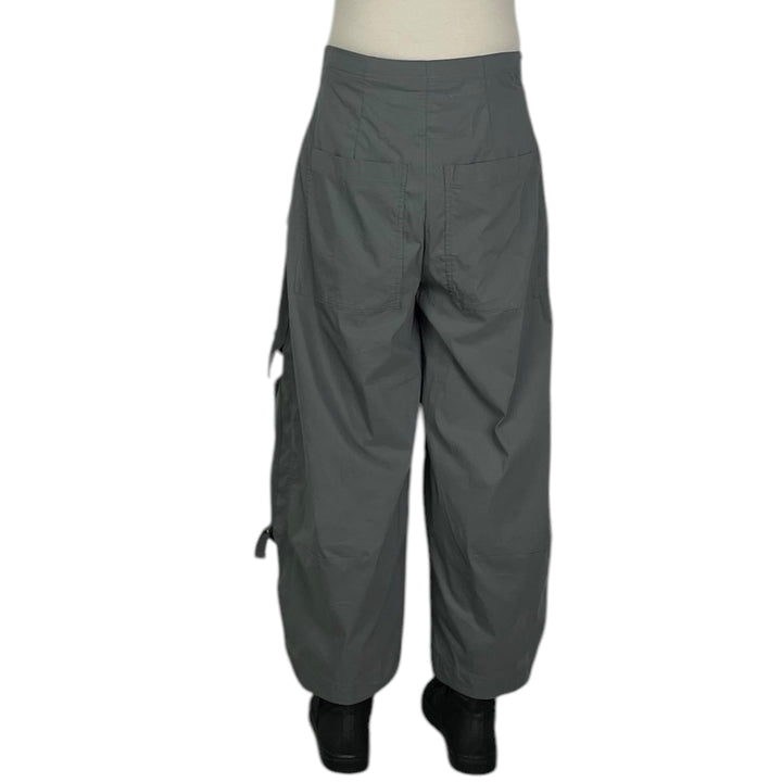 CURVED LEG CARGO TROUSER