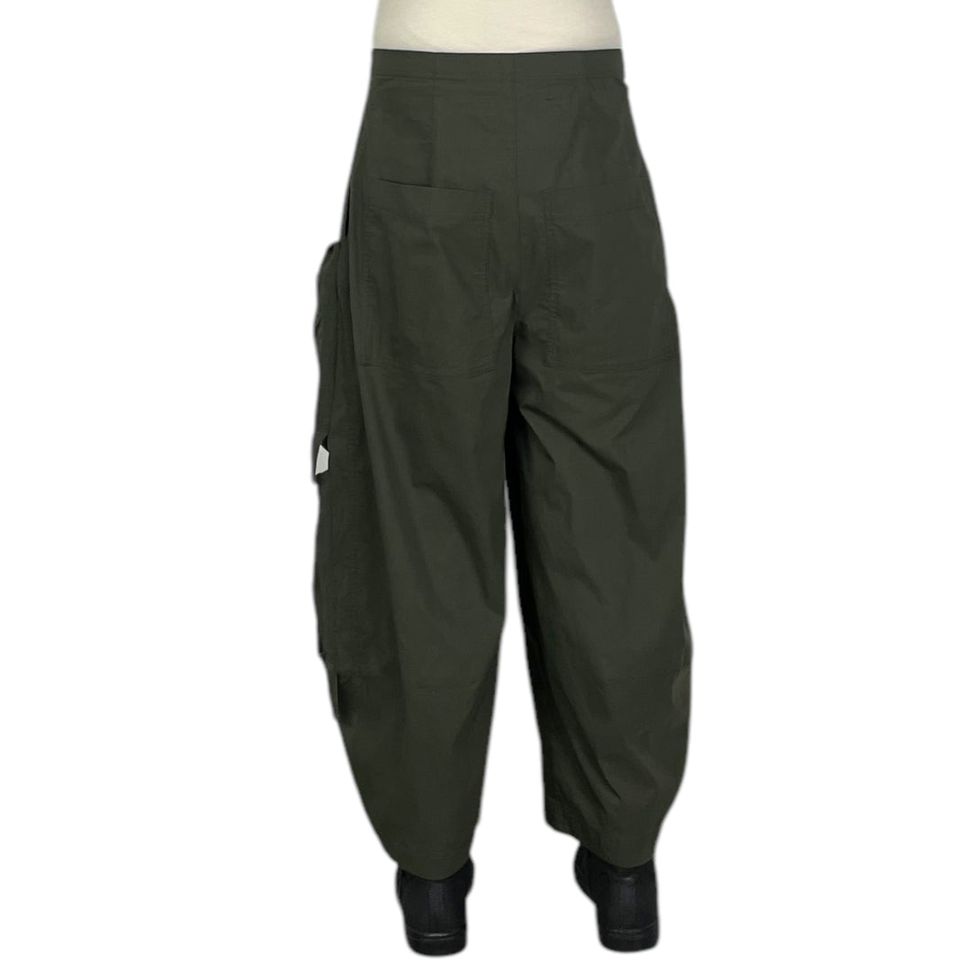 CURVED LEG CARGO TROUSER