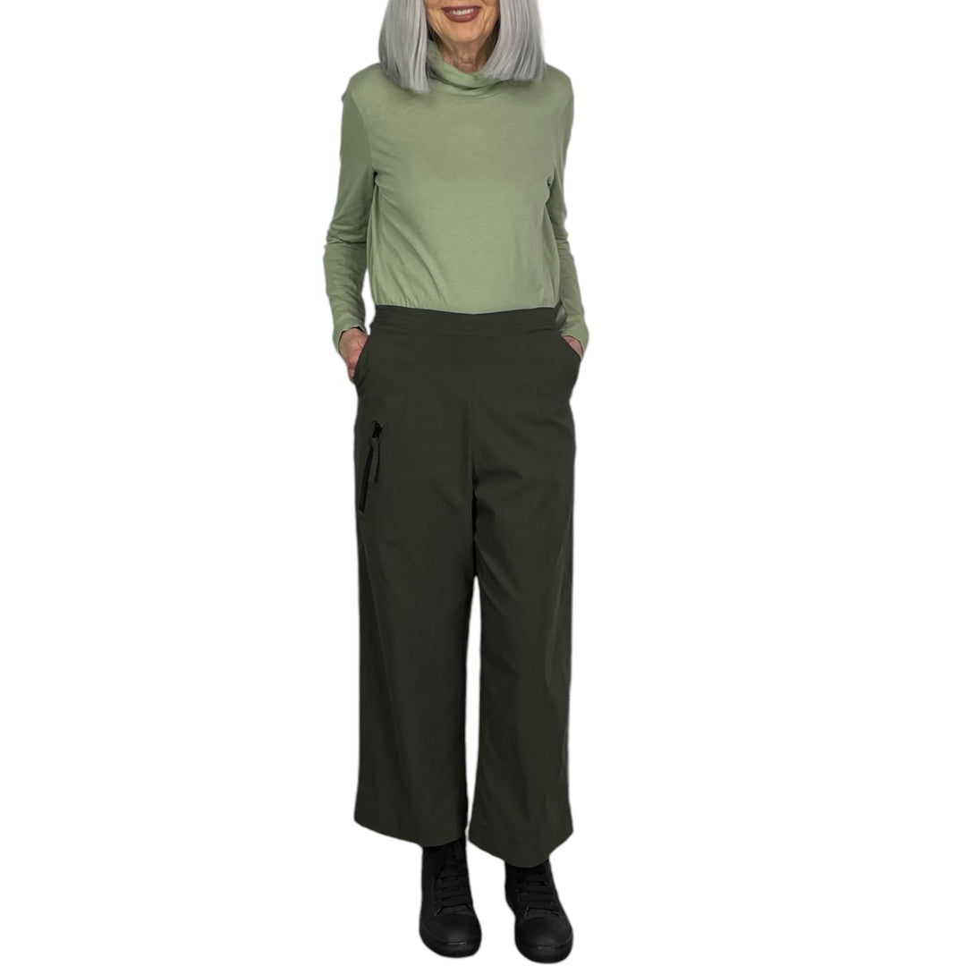 WIDE LEG CROP TROUSER