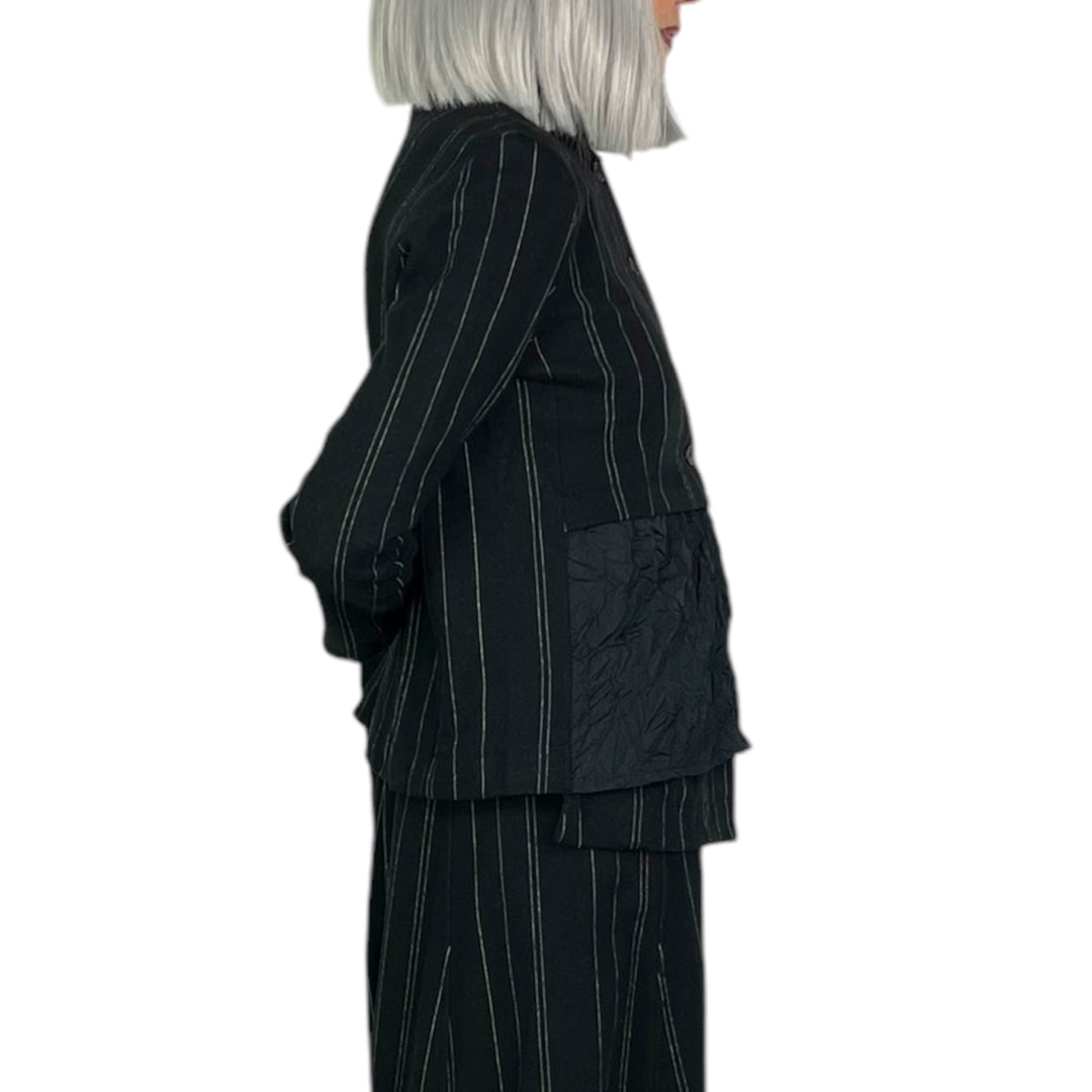 STRIPED/CRINKLE KOJI JACKET